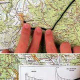 قياس المسافات على مسطرة