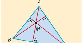 خطوط ارتفاع مثلث