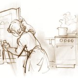 الشوربة ساخنة، عصير الفواكه بارد