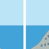 الشعاب المرجانية و الجزيرة