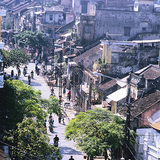 مشهد لشارع في مدينة هانوي عاصمة فيتنام