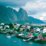 منظر طبيعي نرويجي نموذجي