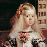 فيلاسكيز: خادمات الشرف (1656، باروكية، جزء مفصل)