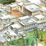 قصر كنوسوس، اليونان (حوالي 1200 قبل الميلاد)