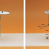 مؤشر المكشاف الكهربائي يتغير عندما يشحن كهربائياً