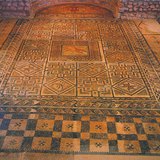 Római lakóházból származó mozaik (Baláca)