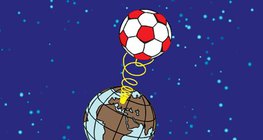 الزيادة في طاقة حقل الجاذبية هي أسهل للفهم إذا ما تخيلنا نابض وهمي بين مستوى الأرض و الجسم