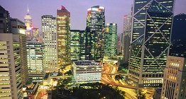 هون كونغ ليلاً