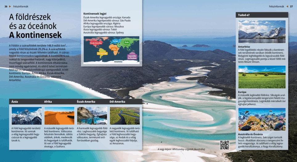 القارات و المحيطات. القارات