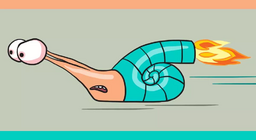 هل يمكن للحلزون الفوز في سباق تسارع؟