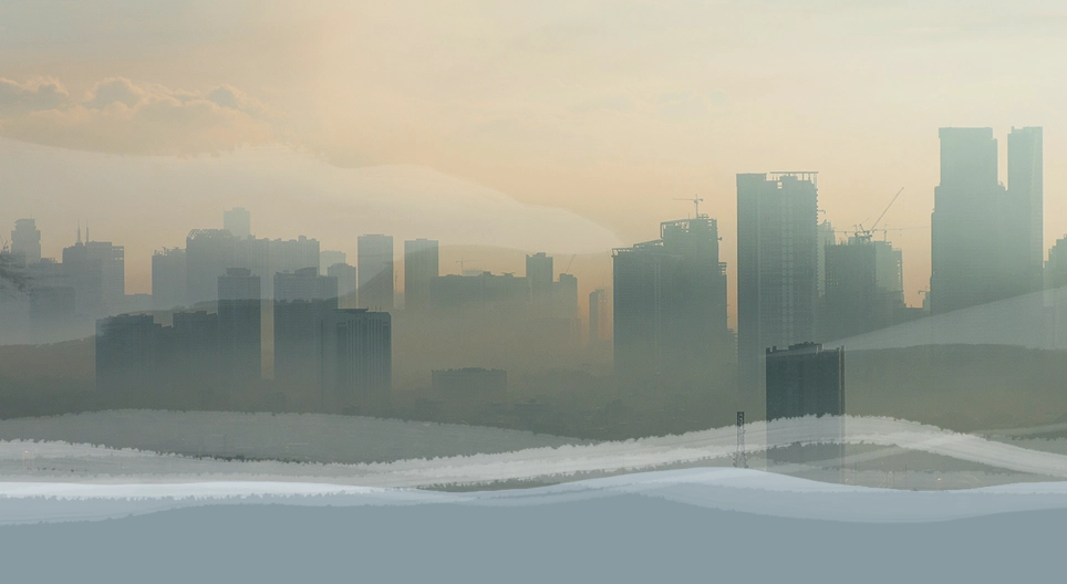 مدن يكتنفها الدخان