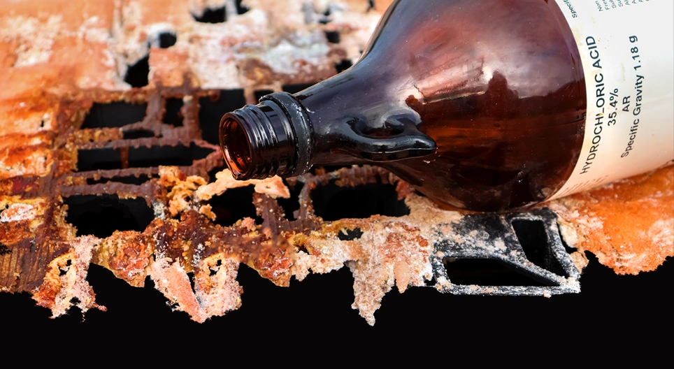 كلوريد الهيدروجين و حمض الهيدروكلوريك