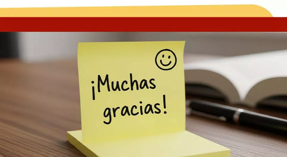 Formas de dar las gracias