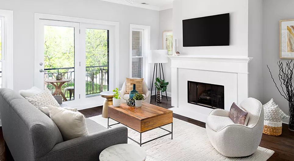 الغرف والأثاث