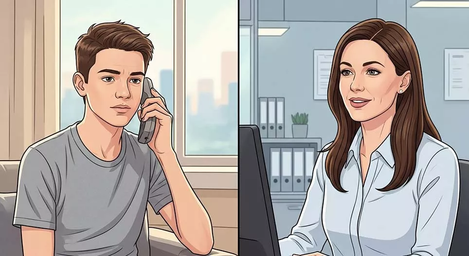 Calling customer service