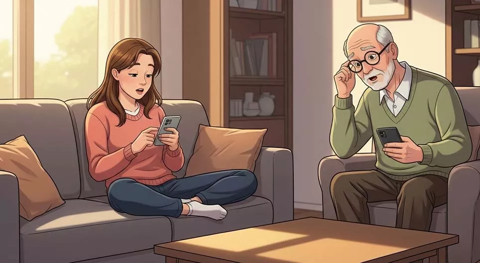 استخدام الهاتف الذكي