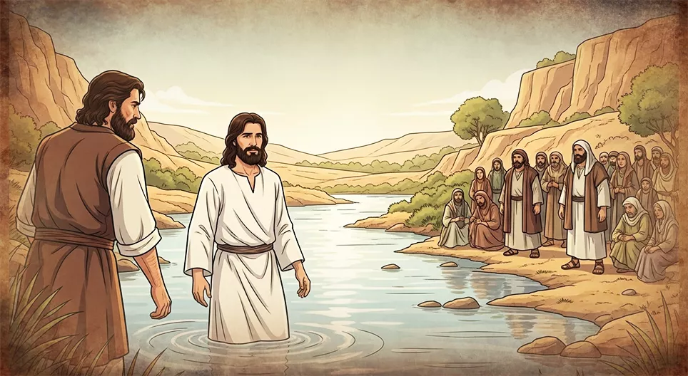 El bautizo de Jesús