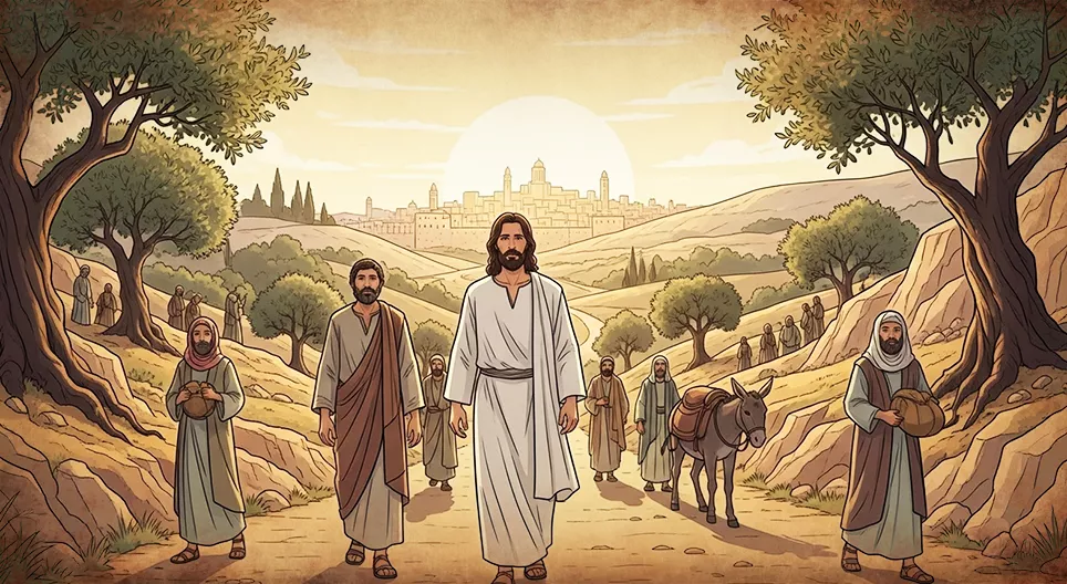 Jesús va a Jerusalén