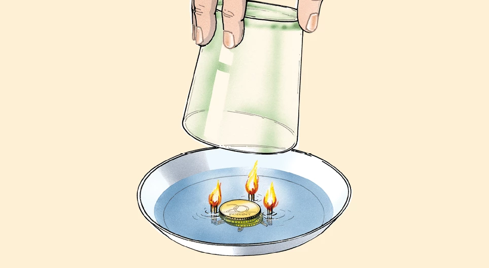 Matchstick pump