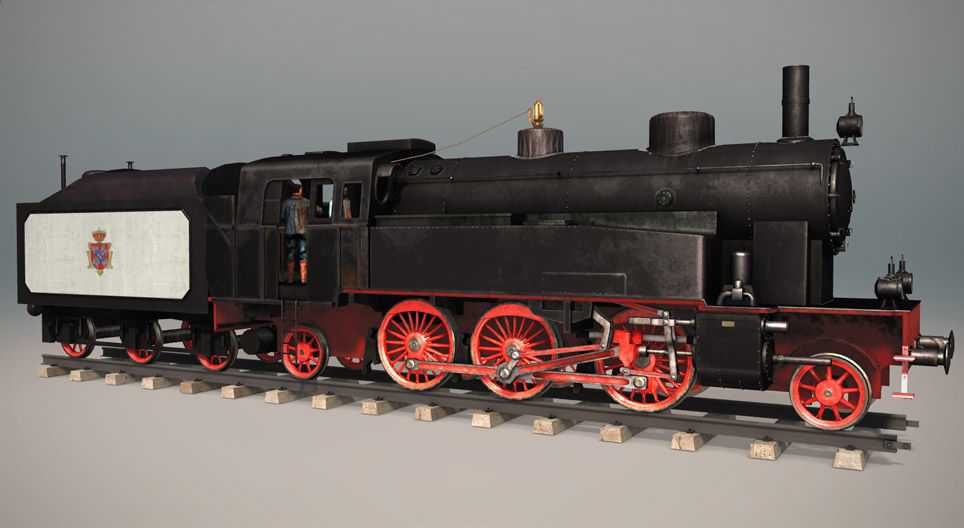 Locomotiva a vapor BR Standard Class 3 2-6-2T