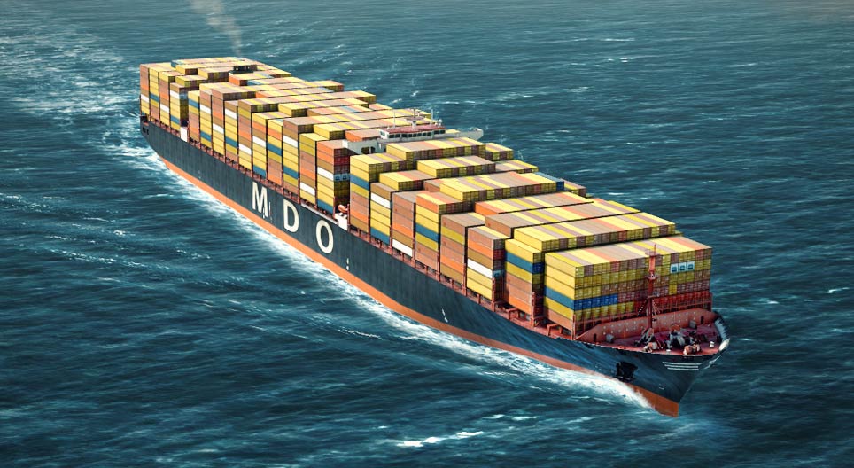 Navio porta-contêineres