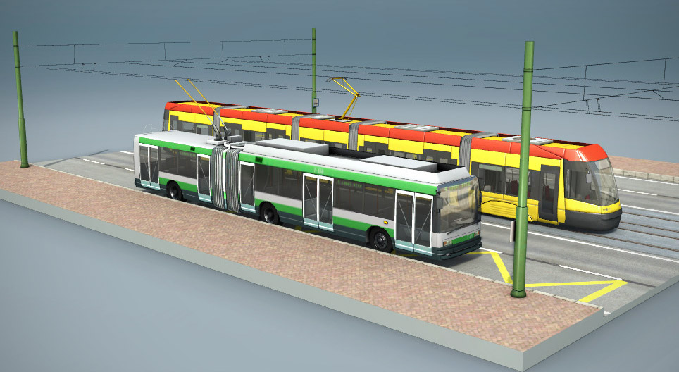 Transporte público elétrico de superfície