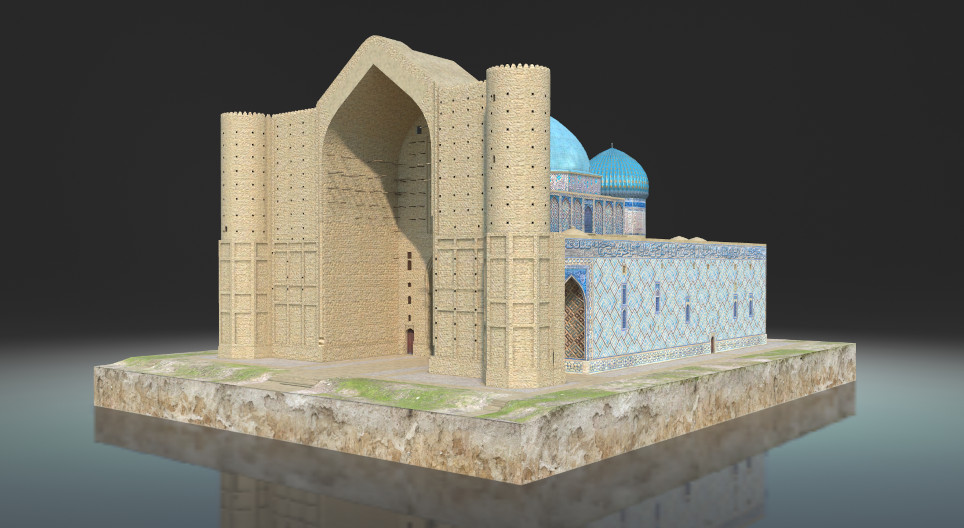 Mausoléu de Khoja Ahmed Yasawi (Turquestão, séculos XIV e XV)