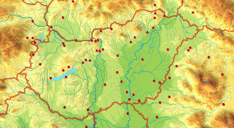 Topografia histórica (personalidades importantes, história húngara)