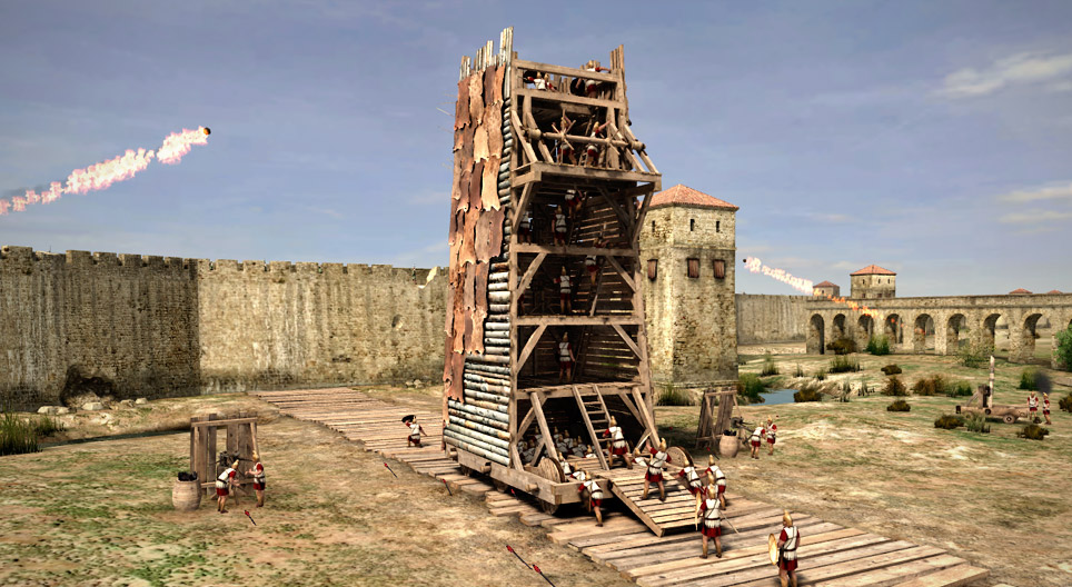 Torre de cerco da Macedônia (IV século a.C.)