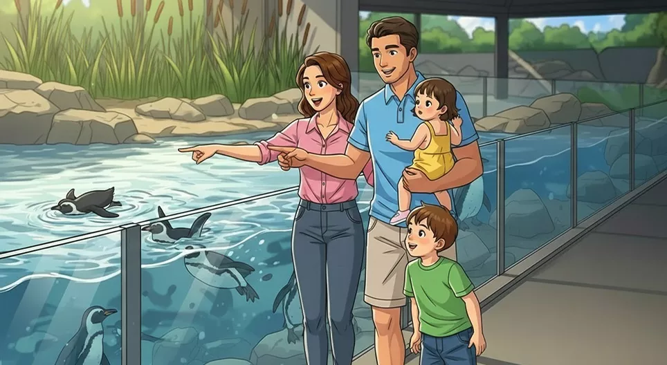 La grădina zoologică