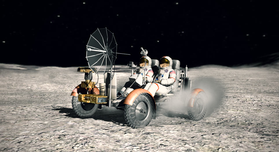 Misiunea Apollo 15 (Vehiculul Lunar Rover)