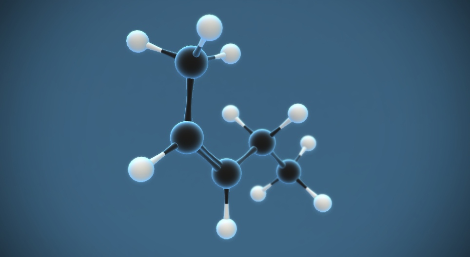 Cis-pent-2-enă (C₅H₁₀)