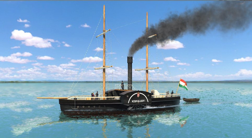 Vapor cu aburi (1846)