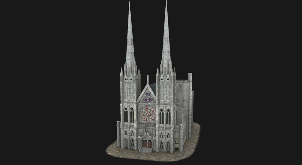 Catedrală gotică (Clermont-Ferrand, secolul al XV-lea)