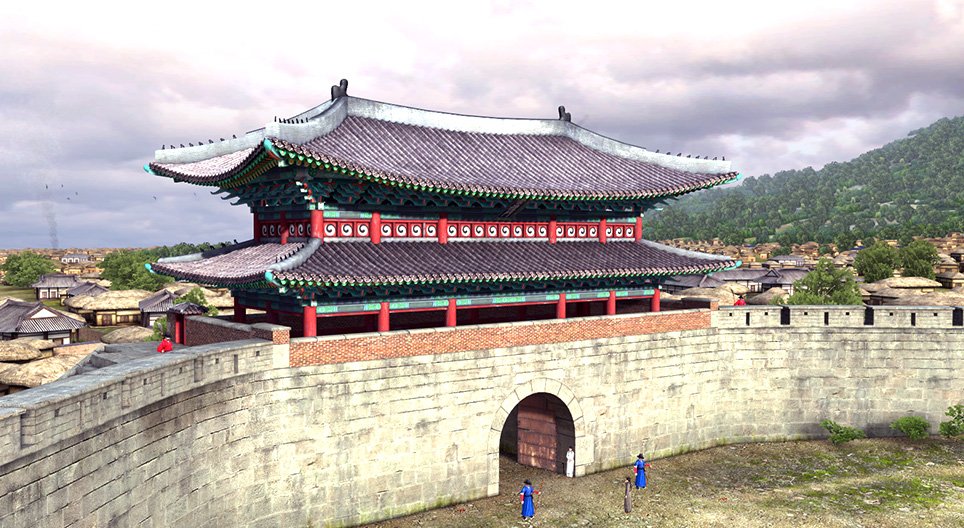 Namdaemun (Seul, Coreea de Sud, secolul al XIV-lea)