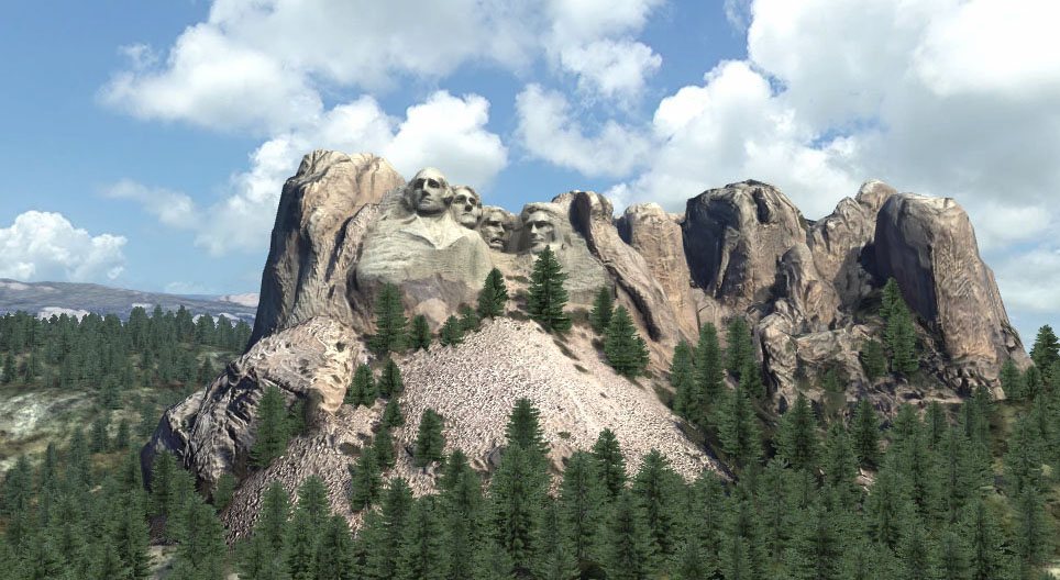 Гора Рашмор (Mount Rushmore), США