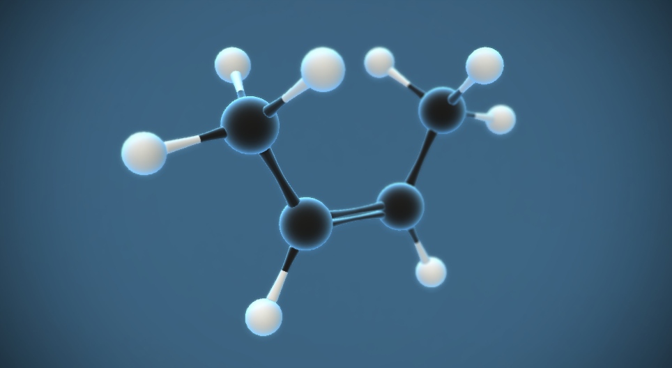 Cis-but-2-en (C₄H₈)