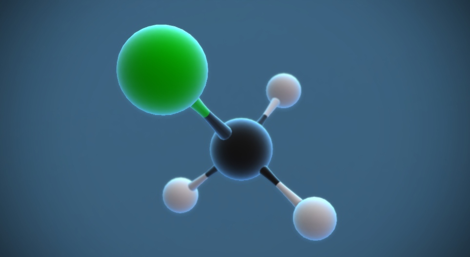 Klorometan (metilklorid) (CH₃Cl)