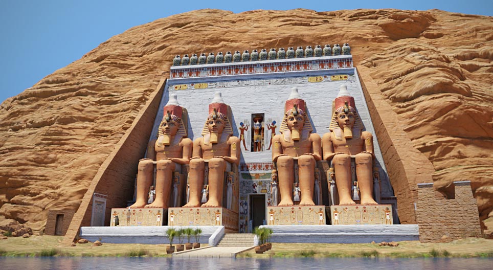 Templja Abu Simbel
