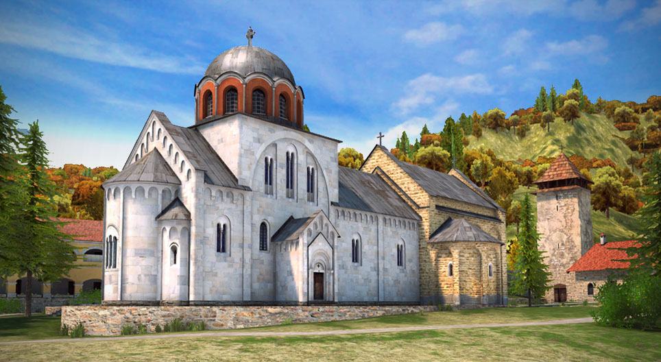 Samostan Studenica (Srbija, 12. stoletje)