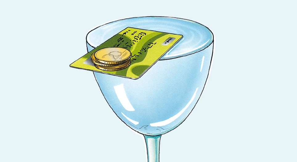 Thirsty card trick