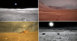 Strange worlds in the inner Solar System